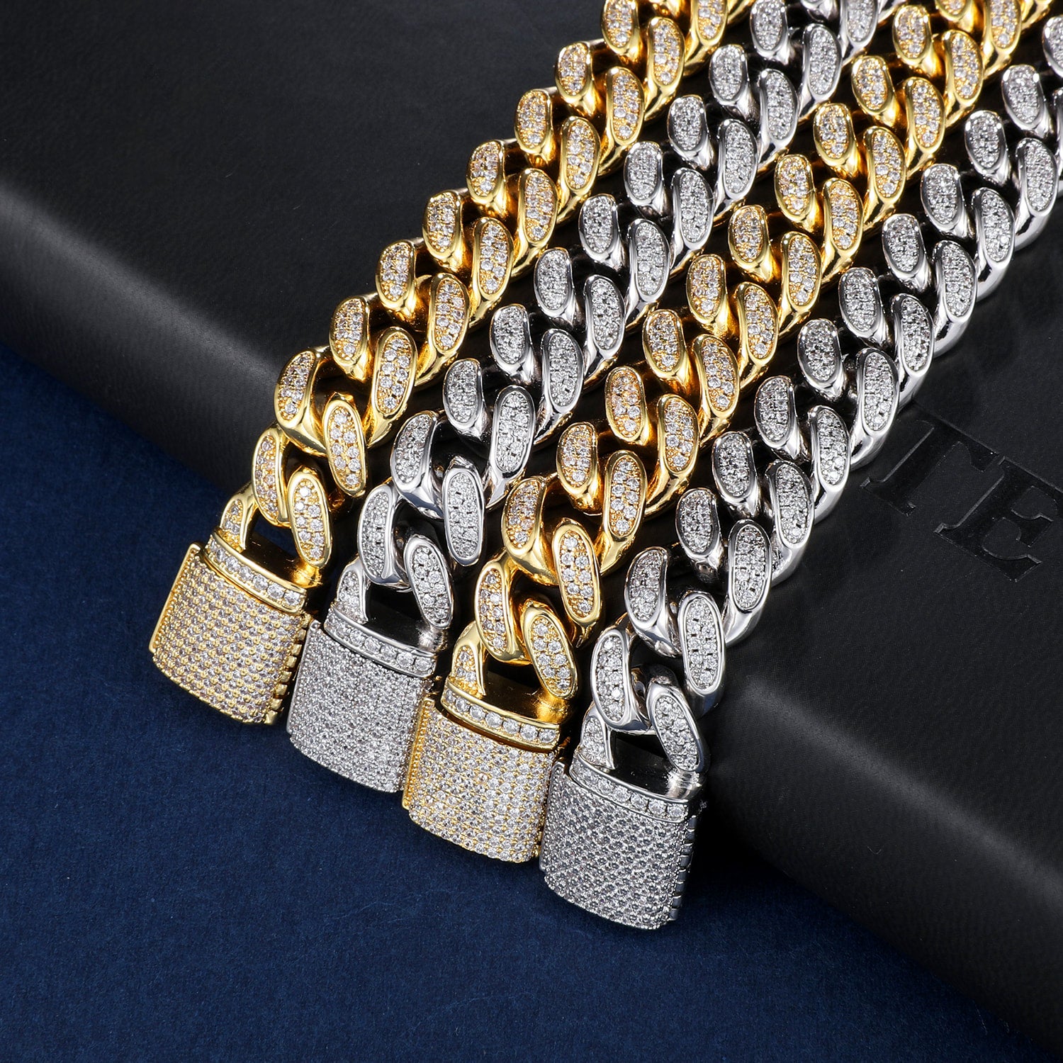 White gold hip hop new arrivals jewelry